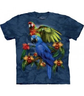 Amis Tropicaux - T-Shirt oiseaux par The Mountain