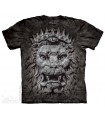 Big Face King Lion - Big Cat T Shirt The Mountain