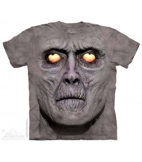 Zombie Portrait - Dark Fantasy T Shirt The Mountain