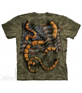 Don't Tread on Me - Patriotic T Shirt The Mountain