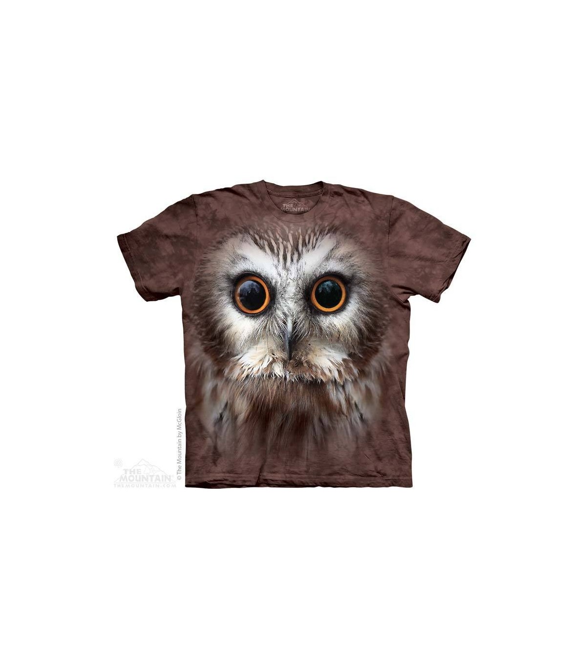 Saw Whet Owl - Big Shirt The Mountain