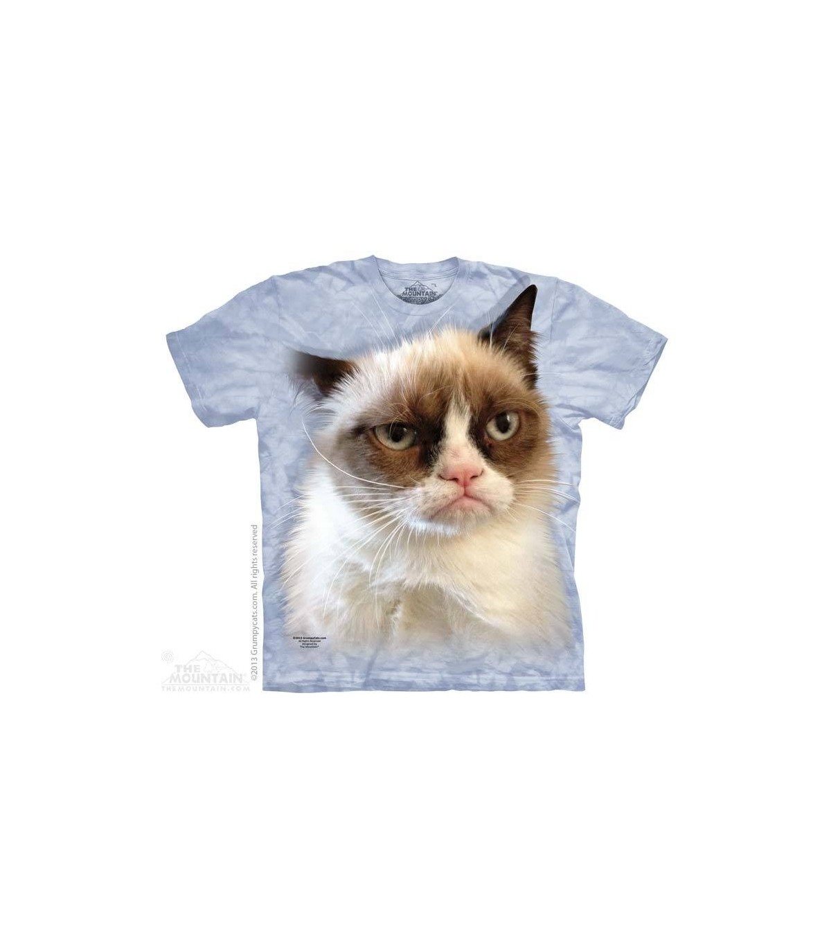 blue cat shirt