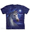Unicorn Night - Fantasy T Shirt The Mountain