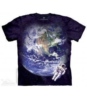 La Terre - T-shirt Espace The Mountain