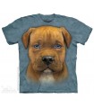 Pit Bull Puppy - Dog T Shirt The Mountain