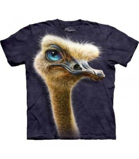 Ostrich Totem - Birds T Shirt by the Mountain