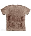 Ancestral Wall - Native American T Shirt The Mountain