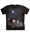 Moon Landing - Landscape T Shirt The Mountain