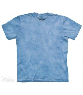 Aube Bleu - T-shirt Dye tacheté The Mountain