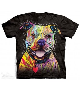 Beware of Pit Bulls - Dog T Shirt The Mountain