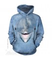 Dolphin Face - Adult Aquatic Hoodie The Mountain