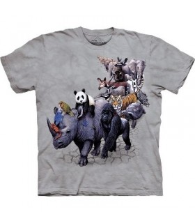 T-Shirt la Parade des Animaux par The Mountain