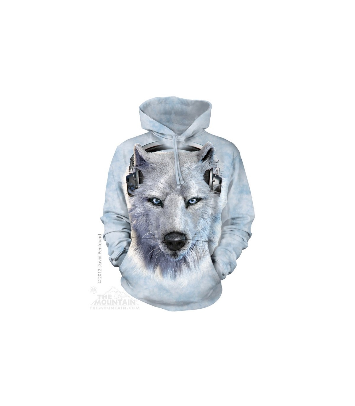 wolf in hoodie