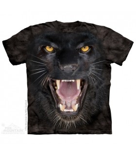Aggressive Panther - Big Cat T Shirt The Mountain