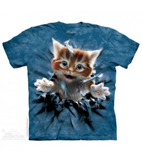 Ginger Kitten Breakthrough - Pet T Shirt The Mountain