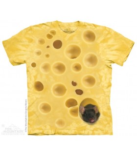 Swiss Cheese Mouse - Food T Shirt The Mountain