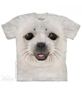 Big Face Baby Seal - Aquatic T Shirt The Mountain