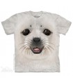 Big Face Baby Seal - Aquatic T Shirt The Mountain