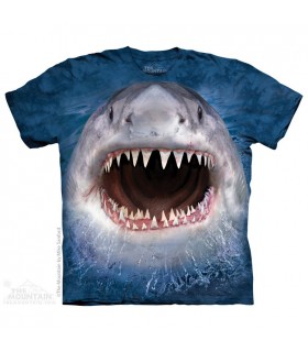 Wicked Nasty Shark - Aquatic T Shirt The Mountain