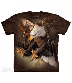 Freedom Eagle - Bird T Shirt The Mountain
