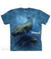 T-shirt Baleine Bleue The Mountain