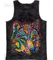 Happy Wolf - Tank Top The Mountain