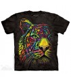 Rainbow Tiger - Big Cat T Shirt The Mountain