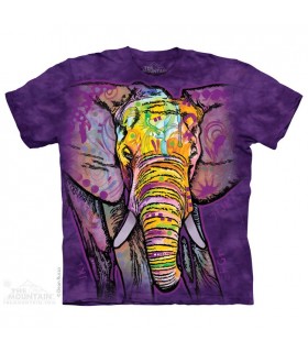 T-shirt Elephant Coloré The Mountain