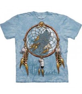 Dream Wolf - Native America T Shirt by the Mountain