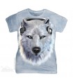 White Wolf Dj Women's T-Shirt The Mountain