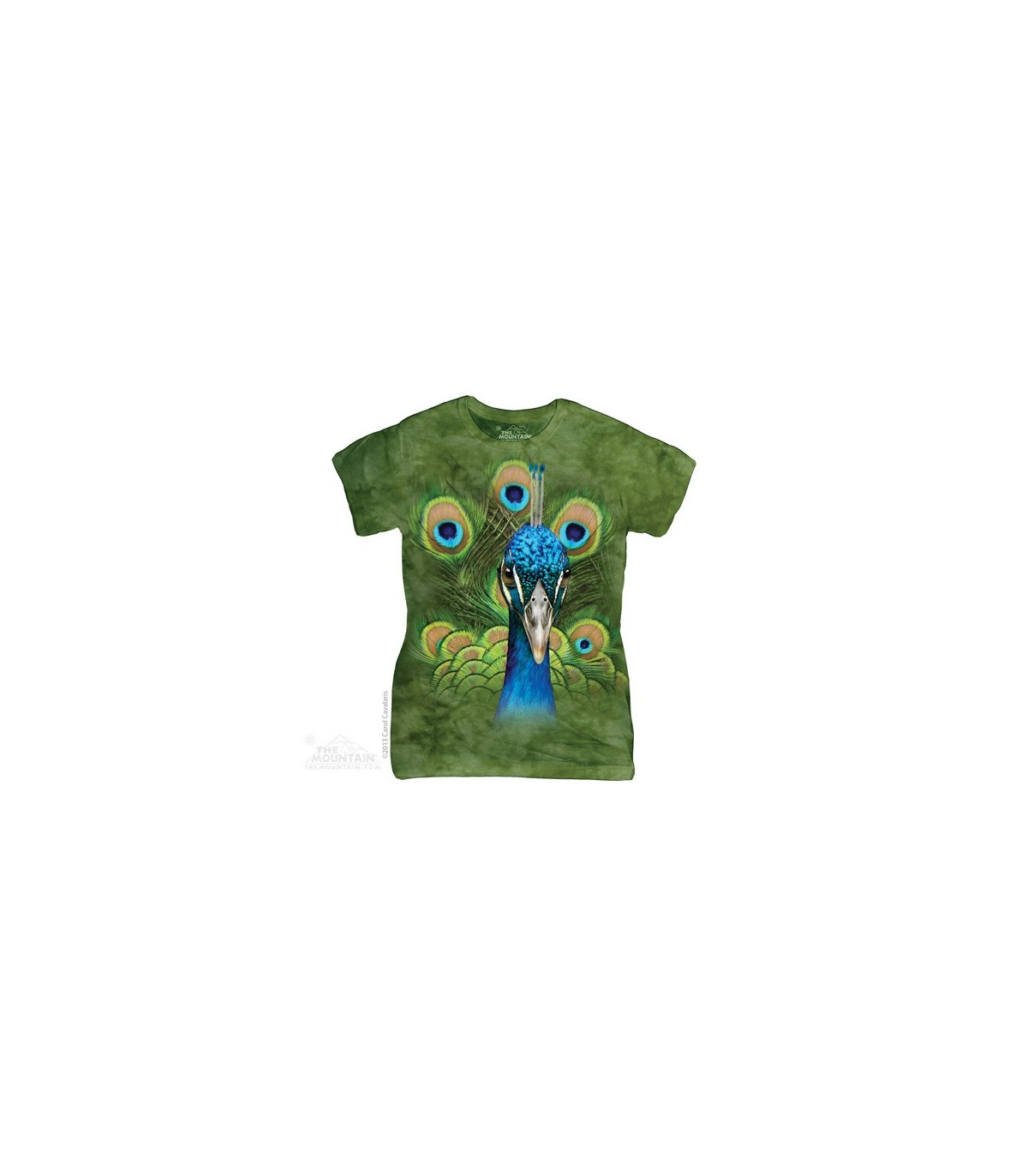 peacock t shirt women's