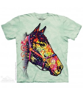 T-shirt Cheval Funky The Mountain