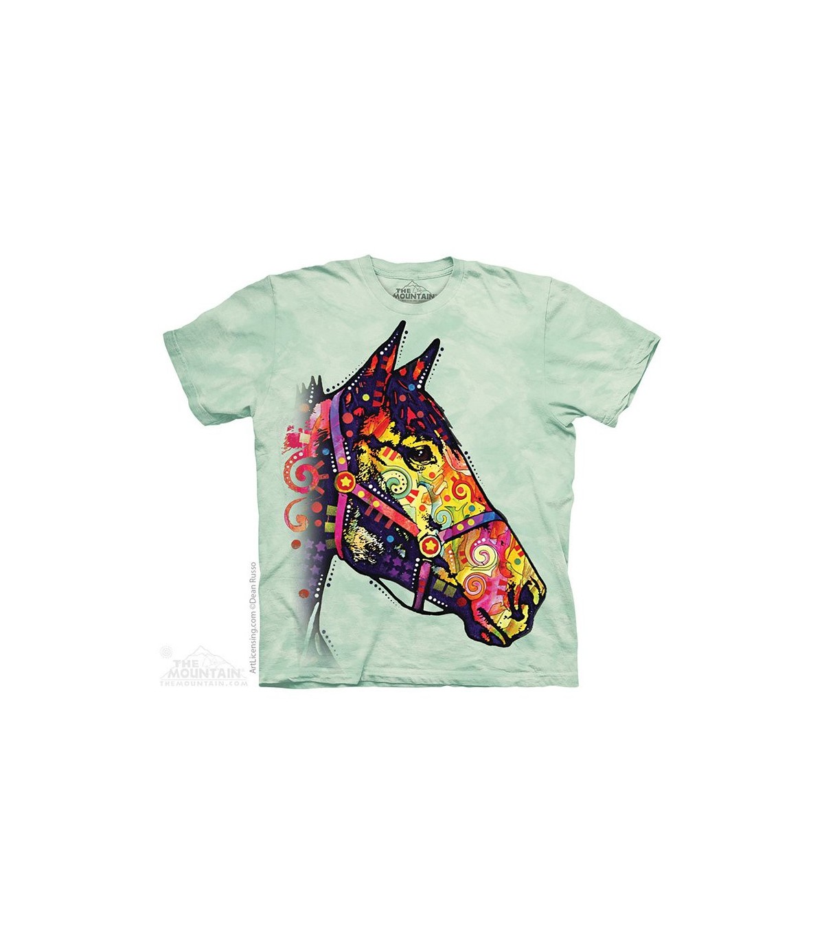 tee shirt cheval