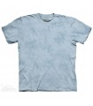 Tyler Blue - T-shirt Tacheté Dye The Mountain