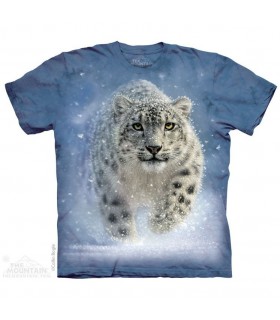 The Mountain Unisex Snow Ghost Leopard T Shirt