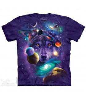 Wolf of the Cosmos T Shirt The Mountain