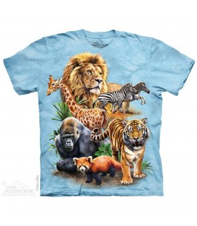 T-shirt Animaux du Zoo The Mountain