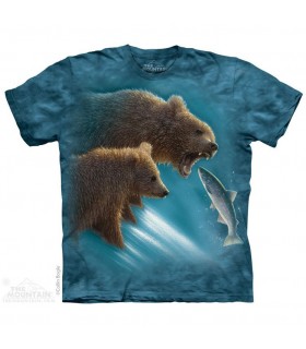 Fishing Lesson Bear T Shirt The Mountain
