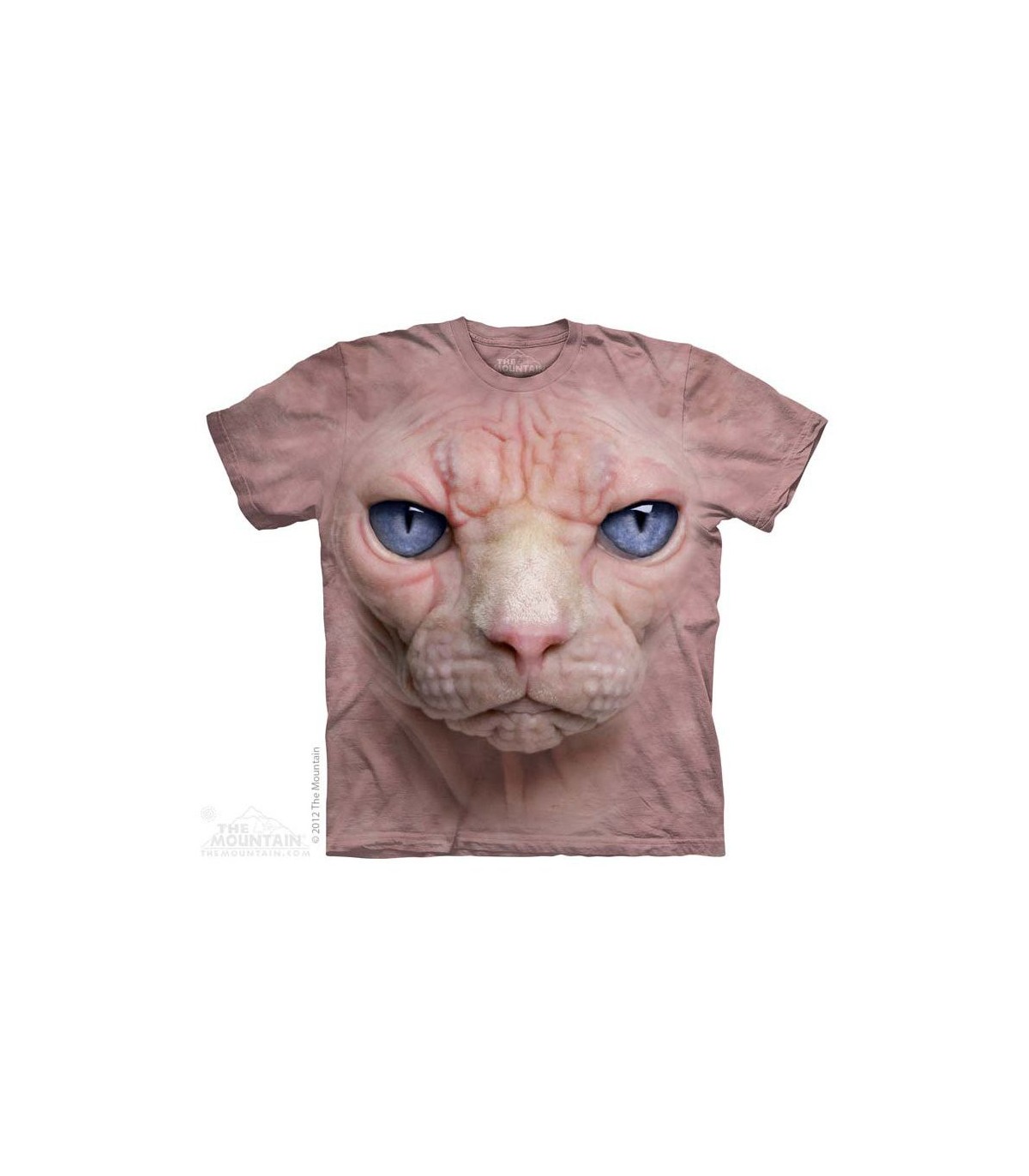 Hairless Pussycat Face Cats T Shirt By The Mountain