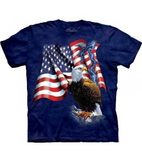 Eagle Flag - USA Shirt The Mountain