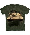M1 Abrams Tank Breakthrough Military T Shirt by the Mountain