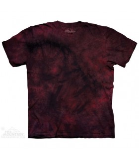 Red Rich - T-shirt Tacheté Dye The Mountain