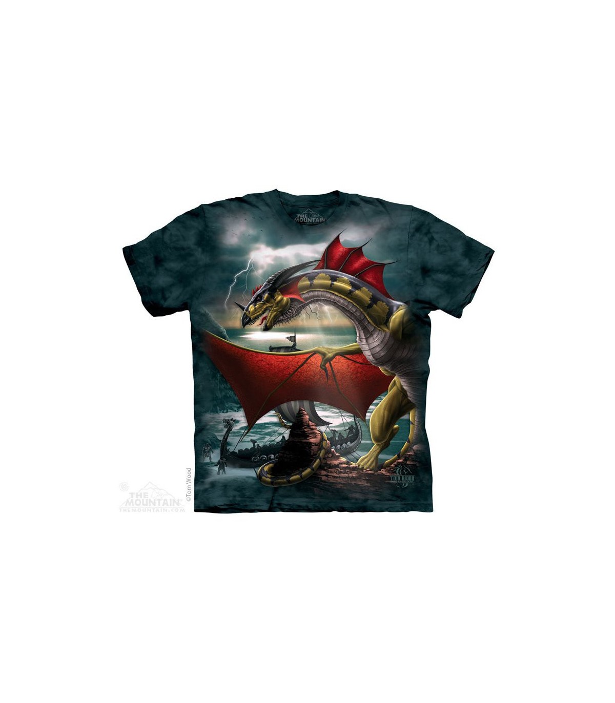 tee shirt dragon