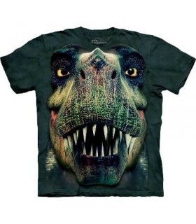 Rex Portrait - Dinosaur T Shirt Mountain