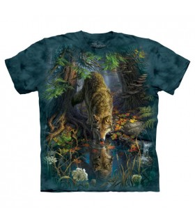 T-shirt Loup Enchanté The Mountain