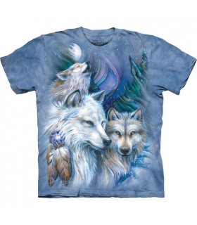 Une Journée Inoubliable - T-shirt Loup The Mountain