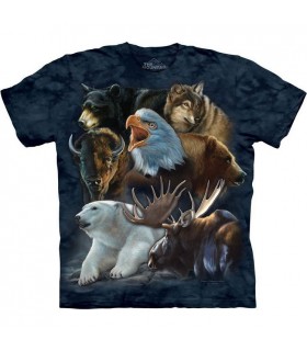 Wild Alaskan Collage T Shirt