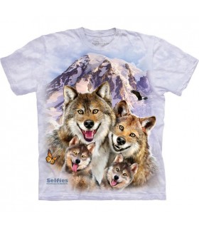 Selfie de Loup - T-shirt animal The Mountain