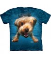 Brady - T-shirt chien sous l'eau par Seth Casteel