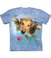 Frisco - T-shirt chien sous l'eau par Seth Casteel